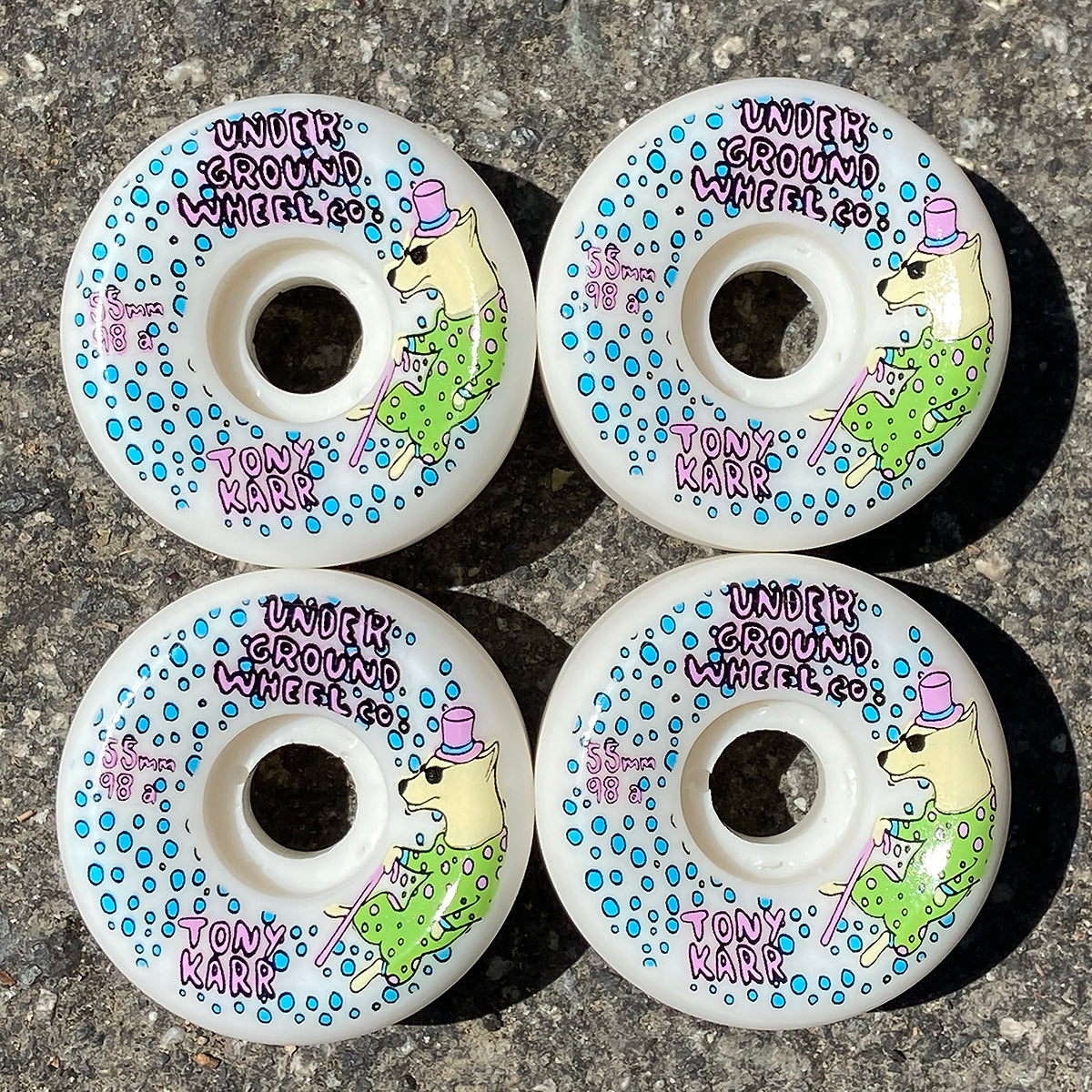 Nola Tony Karr signature art wheel