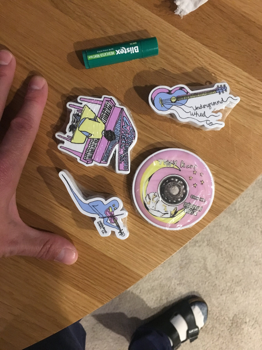 Tony Karr Sticker Artwork – UNDERGROUND WHEEL COMPANY